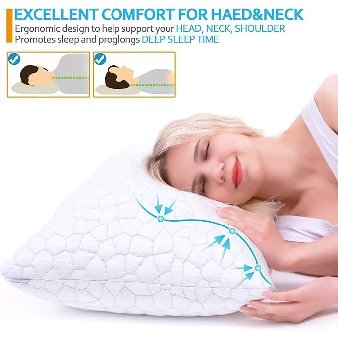 Cooling Shredded Memory Foam Pillow best