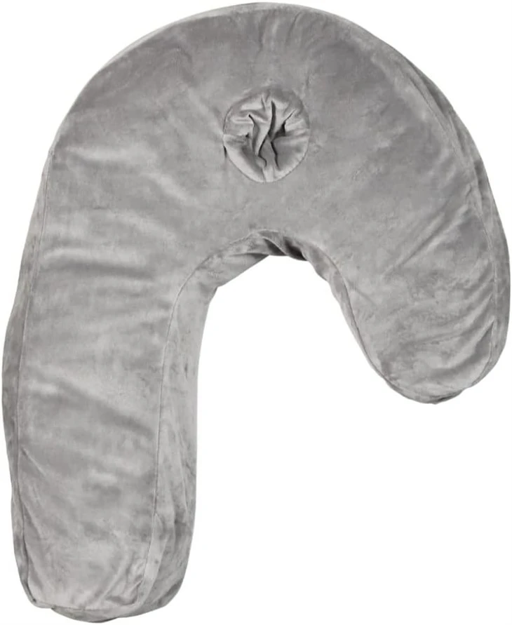 Ear Hole Side Sleeper Pillow – J‑Shaped Neck Support price