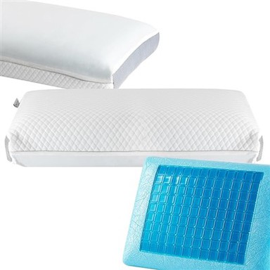 Cuscino con cialde in gel rinfrescante a doppia opzione